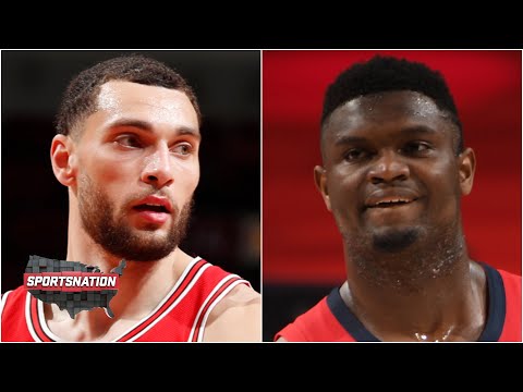 【爆笑】被「灌籃大賽」逗樂！NBA球星Zach LaVine首次入選明星賽，還有Zion的驚人評論？| SportsNation (Reacting to Zach LaVine making his 1st All-Star Game and Zion's Dunk Contest comments | SportsNation)