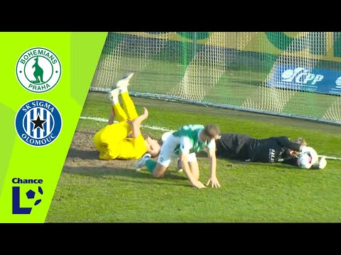 Chance Liga Highlights: Bohemians Praha 1905 vs. SK Sigma Olomouc 0:1 (25. kolo)