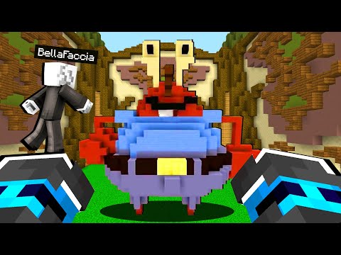 COSTRUIAMO I CARTONI ANIMATI NELLE BUILD BATTLE DI MINECRAFT - ITA