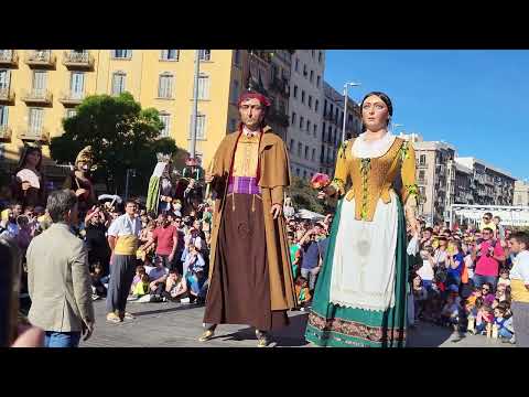 Ball dels Gegants Vells de Molins de Rei - Trobada de Gegants Centenaris i Històrics - 20/10/2024