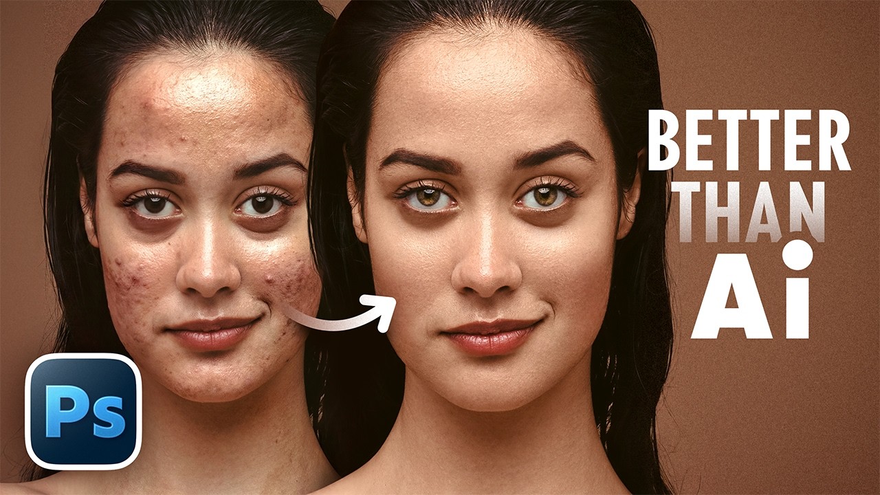 "B.S.T" Method of Retouching in Photoshop (Better Than Any AI)