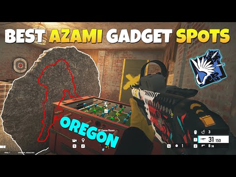 Best Azami Gadget Spots on Oregon - Rainbow Six Siege Guide