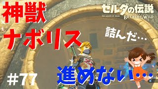 雷の神獣ナボリス内部攻略＜前編＞ゲルドの神獣は難しすぎる！【ゼルダの伝説ブレスオブザワイルド】～今日もゼルダを救えない#77
