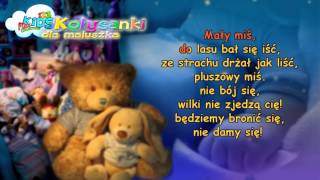 Zestaw piosenek dla dzieci o misiach, niedźwiedziach i niedźwiadkach