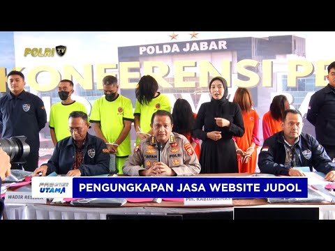 POLDA JABAR UNGKAP JASA PENGEMBANGAN WEBSITE JUDOL