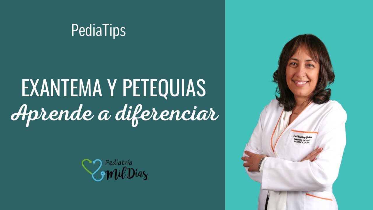 Exantema o Petequias: Aprende a diferenciarlas