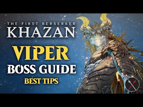 Viper Boss Guide - First Berserker Khazan (No Damage) Viper Boss Fight
