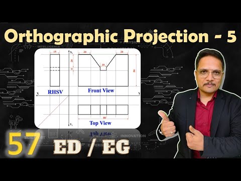 Orthographic Projection 1 Concept Engineering Drawing MultiView