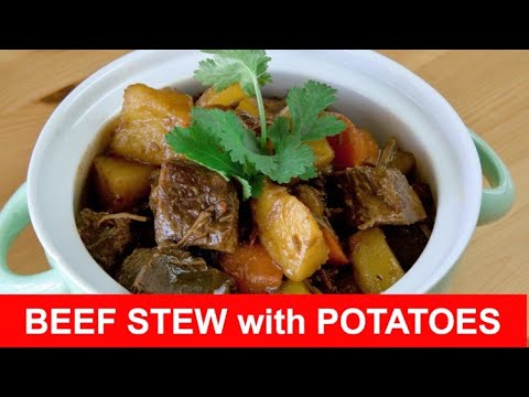 Beef stew with potatoes Chinese style recipe 土豆炖牛肉