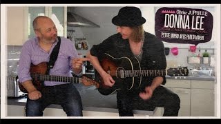 Donna lee : guitar cover - A funny duo ! 😜