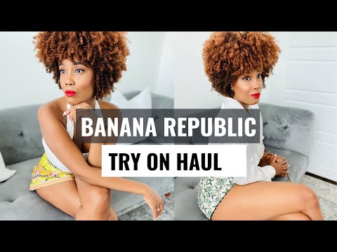 BANANA REPUBLIC TRY-ON HAUL | THE QUAINTRELLE LADY