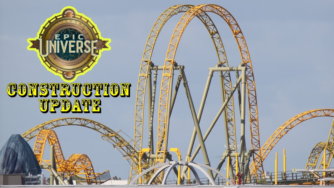 Universal Epic Universe Construction Update 10.21.24 Tons Of Progress Since Our Last Update!