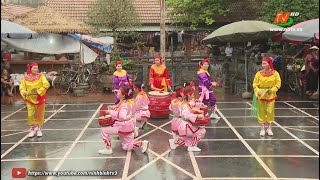 Đội múa trống xã Khánh Thiện