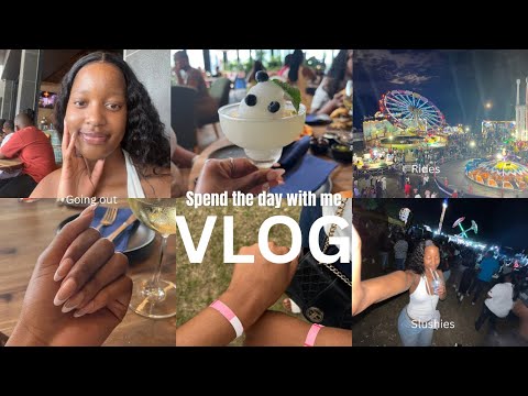 VLOG : CRAZY Fun Fair Day | Food, Friends & Rides!