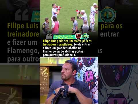 Copertino participou do 'MunDu Meneses' e foi sincero ao analisar chegada de Filipe Luís no Flamengo