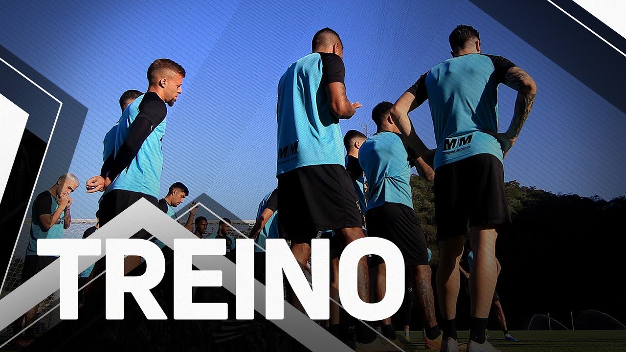Botafogo divulga vídeo do treino desta quinta-feira, ainda sem Bruno Lage e nova comissão
