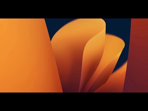 Apple MacOS Screensaver - Ventura (4K version)