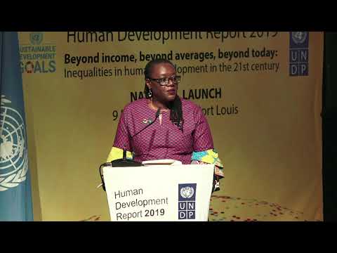Human Development Report 2019 - Mauritius Launch