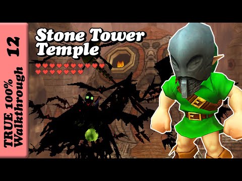 Stone Tower Temple Walkthrough TRUE 100% Zelda Majora's Mask | MM