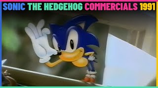 Sonic The Hedgehog Commercials From 1991.