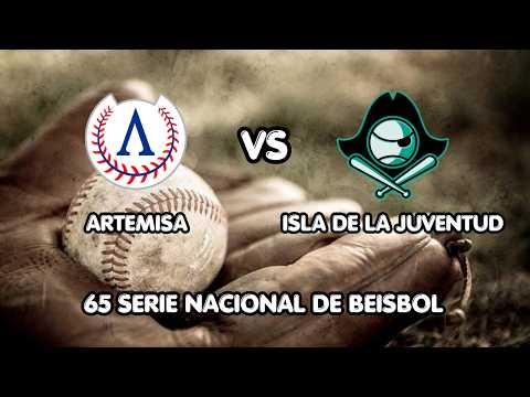 EN VIVO 65 Serie Nacional de Béisbol 1er Juego Artemisa vs Isla de la Juventud