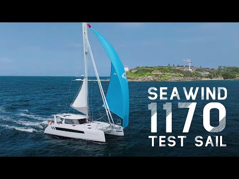 TEST Sailing the Seawind 1170 Cruising Catamaran