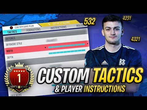 HASHTAG HARRY 30-0 BEST CUSTOM TACTICS & PLAYER INSTRUCTIONS!! FIFA 20 FUT Champs w/ A Silver Team!!