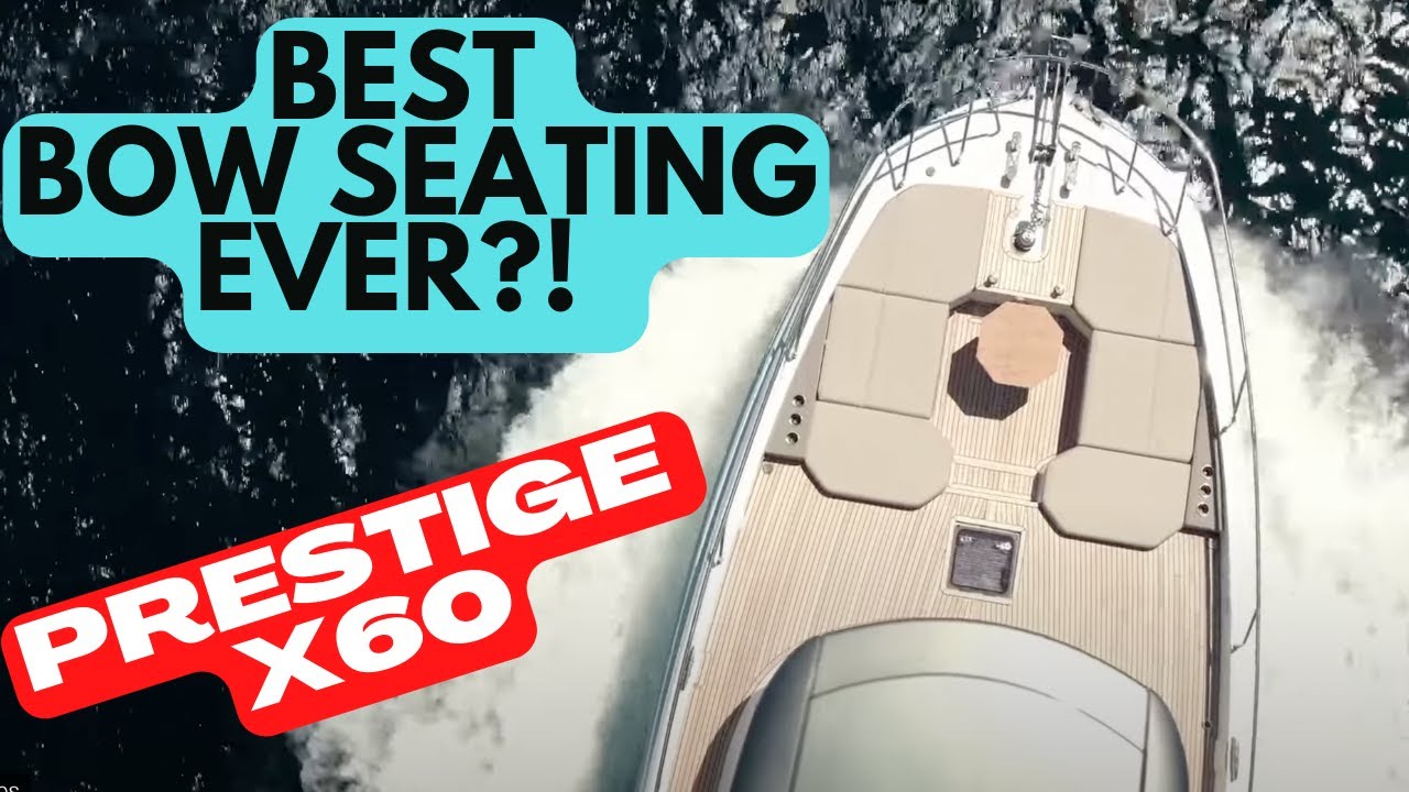 Prestige X60 - Revolutionary Yacht from Cannes Yachting Festival 2022