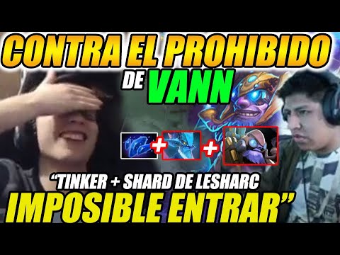 😭NO PUEDEN ENTRAR!!😭  MATTHEW Y KINGTEKA SE ENFRENTAN AL TINKER DE VANN EN DOTA DE 1 HORA