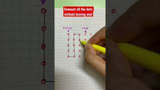 Connect all the dots or bullets without leaving any!