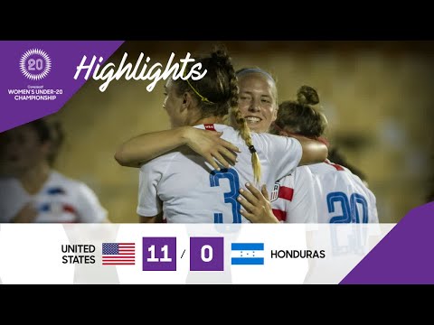Concacaf Womens Under-20 Championship : United States vs Honduras | Highlights