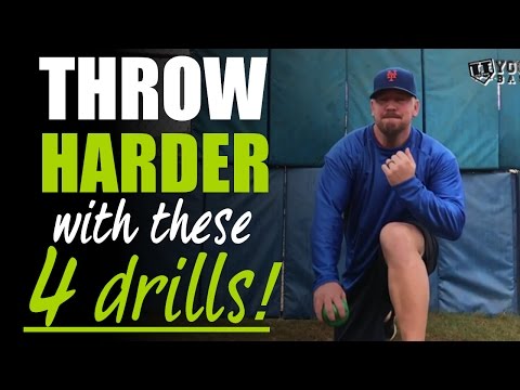 My 4 Favorite Baseball Throwing Drills to Throw Harder!