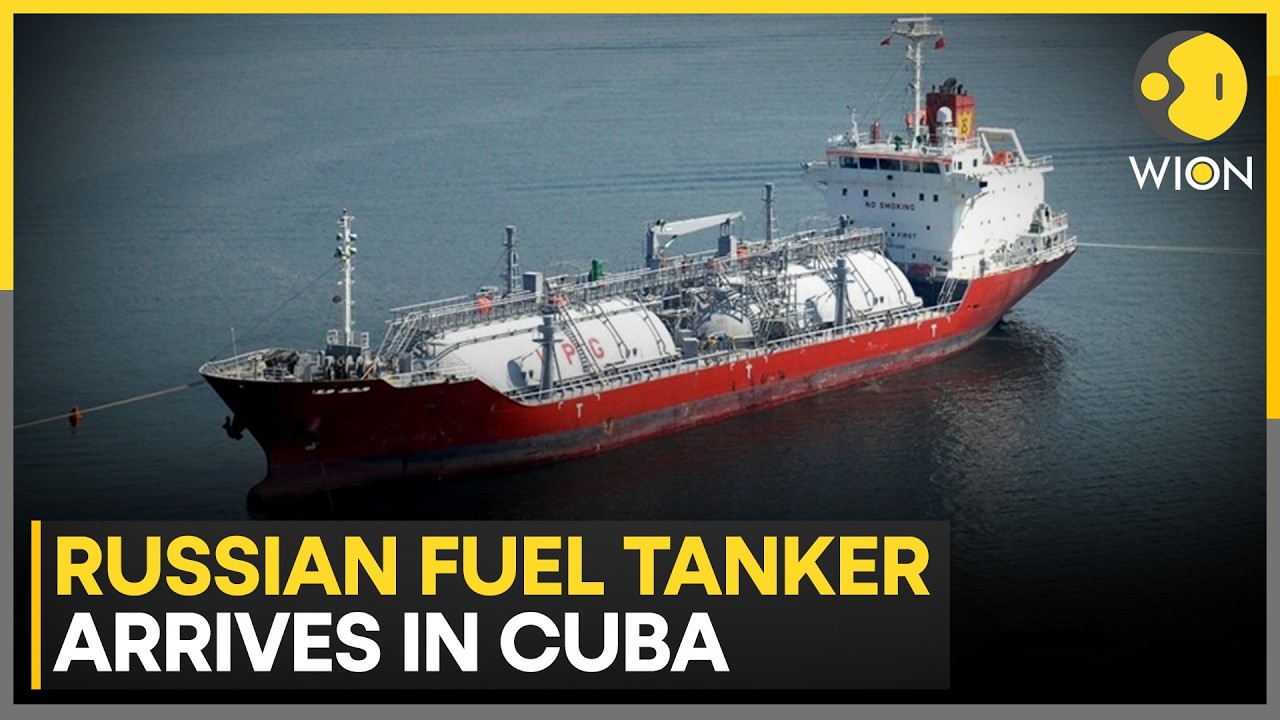 Cuba Crisis: Russian Oil Tanker Reaches Cuba, Lifeline Amid US Fuel Restrictions | WION