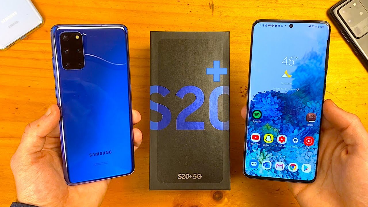 Samsung Galaxy S20+ (Aura Blue) Unboxing, S20/S20+/Ultra Comparisons & 48 Hour Initial Review!