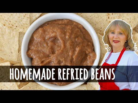 How To Make HOMEMADE Refried Beans