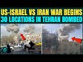 US-Israel BOMB Iran BREAKING| Multiple Explosions ROCK Tehran | Khamenei FLEES Iran | US Iran War