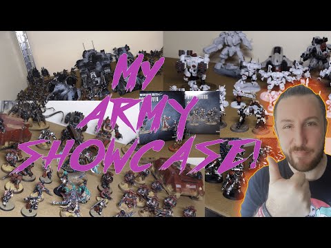 Army Showcase (Word Bearers, Blood Angels, T'au, Imperial Guard and More)!!!