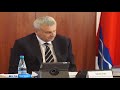 Сергей Носов уволил чиновника прямо на заседании правительства региона
