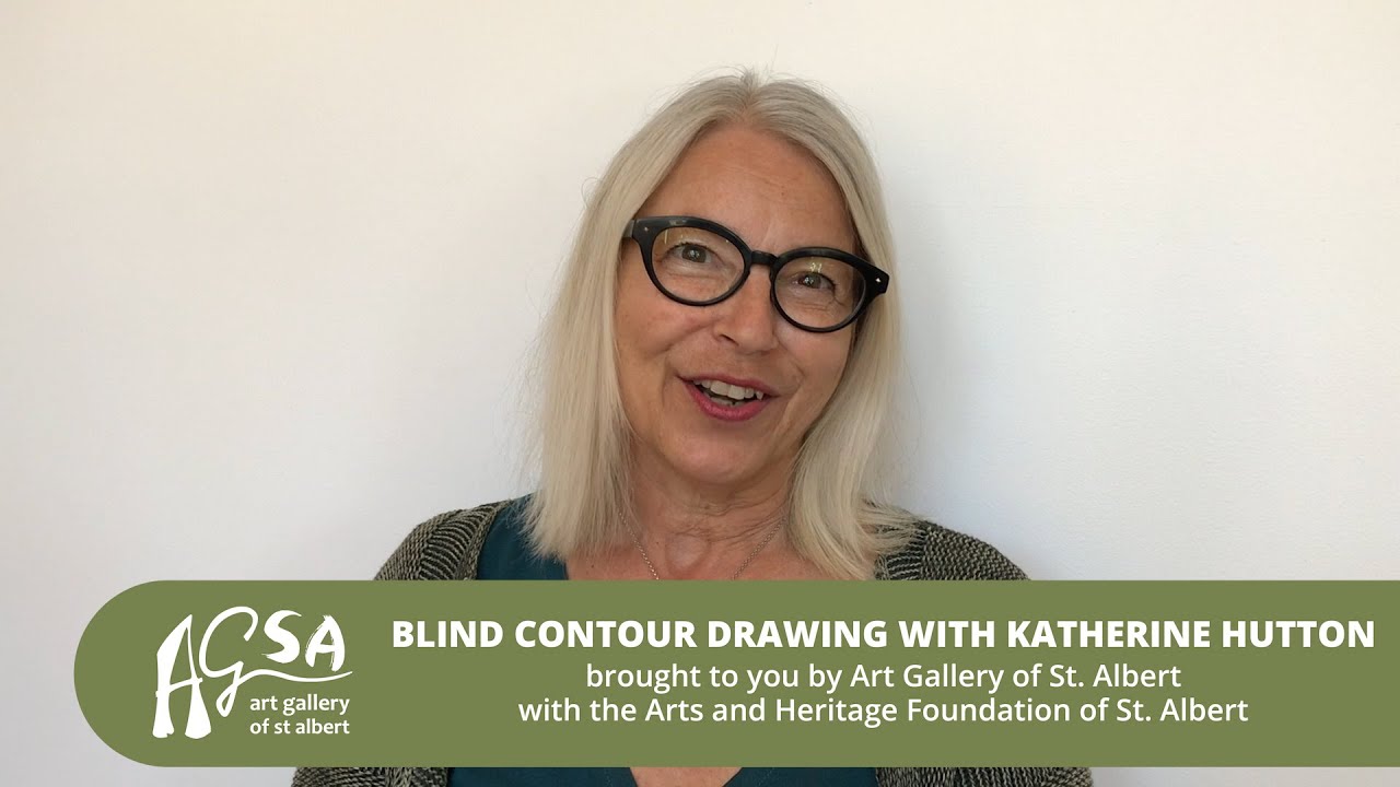 Art Nook at Home: Blind Contour Drawing