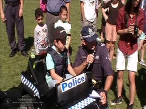 Bad Billy Arrested  Defensive Tactics Display @ NSW Police Fairfield Open Day 07092013