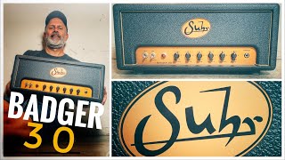 Video thumbnail for Suhr Badger 30 - HUGE TONE in a SMALL Box! by Johan Segeborn