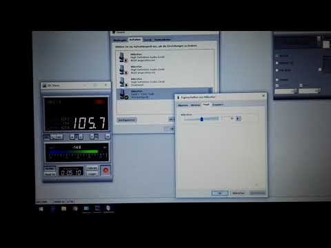 REW Mikro Pegelkalibrierung