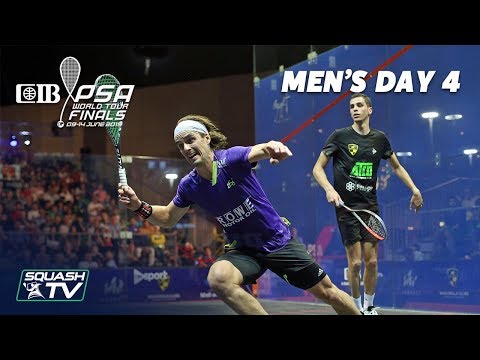 Squash: CIB PSA World Tour Finals 2018/19 - Men's Day 4 Roundup