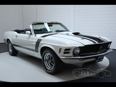 Ford Mustang Cabriolet Supercharger overhauled engine 1970 -VIDEO- www.ERclassics.com