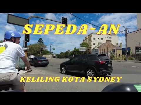 #158 KELILING KOTA SYDNEY NAIK SEPEDA PART 1 / KERJA DI AUSTRALIA 🇦🇺