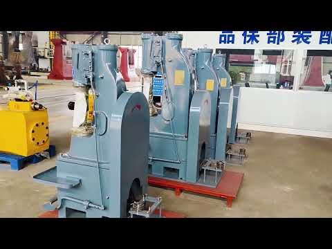 25kg and 40kg pneumatic hammers on display