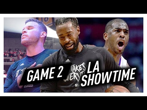 Chris Paul, Blake Griffin & DeAndre Jordan Game 2 Highlights vs Jazz 2017 Playoffs - SHOWTIME!