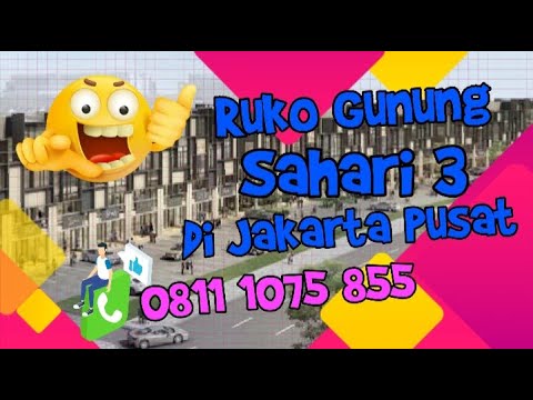 Ruko gunung Sahari 3