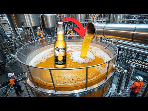 How CORONA BEER is made - Industrial Process