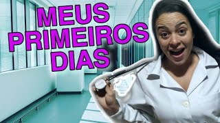 Meus primeiros dias de estágio no curso técnico de enfermagem 😔Não foi como imaginei